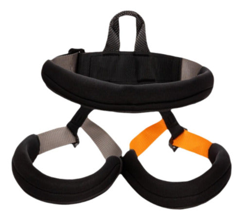 Arnês De Fitness Bungee Arnês De Yoga Cinto De Preto 4