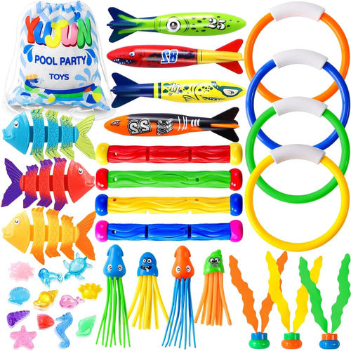 Teletiendauy Swimming Dive Toys Set X35pcs 0