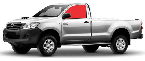 Vidrio Puerta Toyota Hilux 2005 Al 2015 Cabina Simple Izq 0