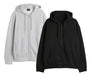 Pack of Two Men's Cotton Jackets with Hood and Front Pockets 0