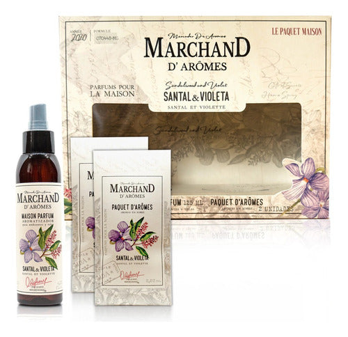 Marchand D' Aromes Santal & Violeta Set 0