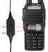 Kit 2 Fone Microfone Ptt Dulpo Para Walkie Talkie Uv-82 Ht 4