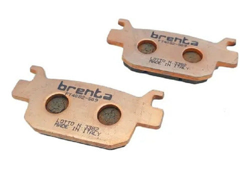 Pastillas Freno Brenta Benelli Trk 502x Sinterizada Traseras 1