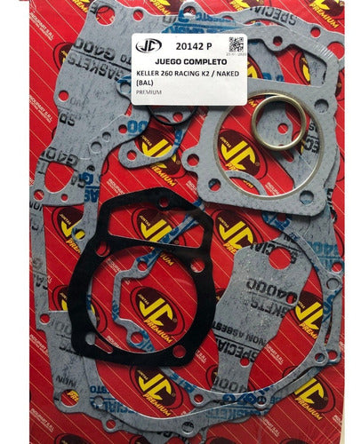 JC Keller K2 Naked Motor Gasket Kit 0