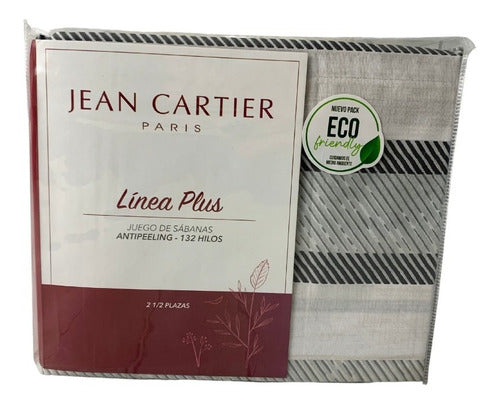 Jean Cartier Plus Antipeeling 2.5 Plaza Bed Sheet Set - 132 Threads 1