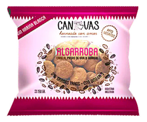 Vegan Carob Cookies Canvas - 6 Units 1