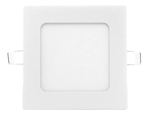 Sica Panel Led Embutir 12W Cuadrado Luz Dia 0