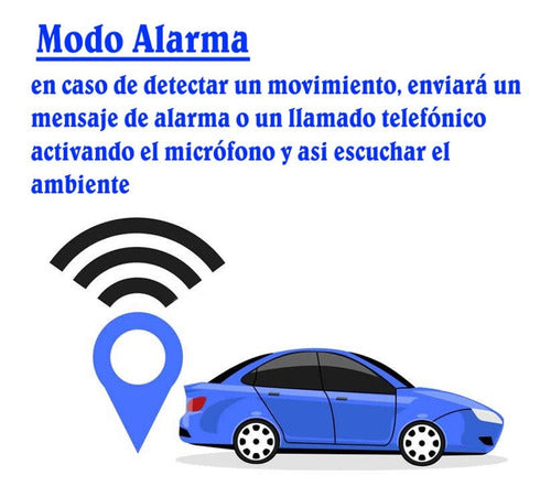 Mini Gps Tracker Localizador Rastreador Espía Con Micrófono 5