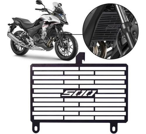 MK MOTOS Radiator Protector for CB500X 0