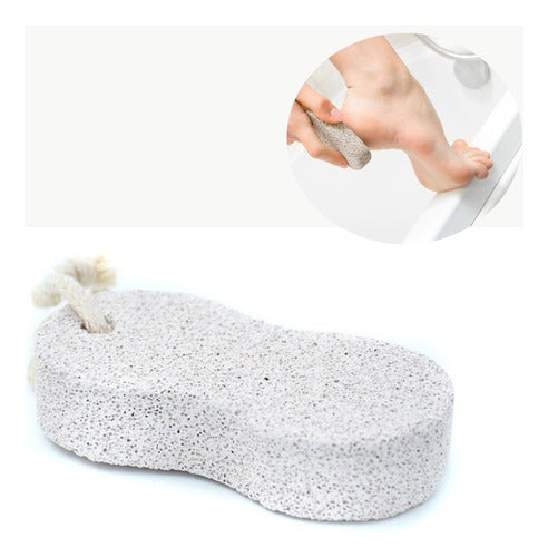 ALVY STORE Pumice Stone with Exfoliating Shape for Pedicure - Softens and Removes Dead Skin 0