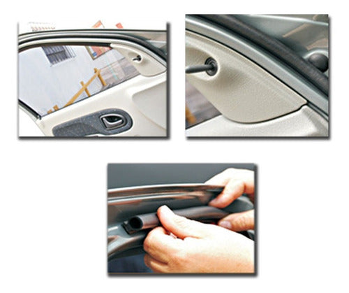 Adhesive Burlets Insadorization Sealpro Anti -Dies Cars - Burletes Adhesivos Insonorización Autos Antiviento Sealpro