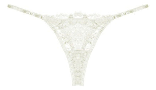 Taboo Lace G-String Panties XL Adjustable Special Size 6