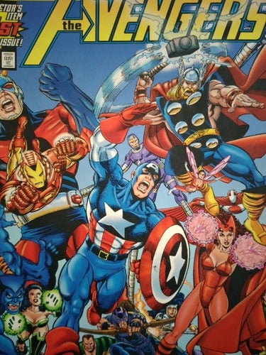 Revistas Avengers 1998c/poster Y Juggernaut C/minirevista. 1