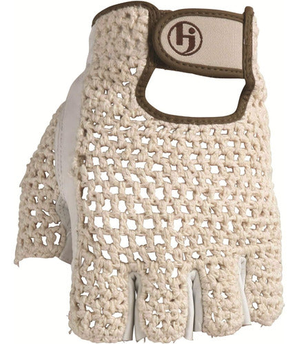 HJ Glove Women's Half Finger Left-Handed Glove Size M/L 0