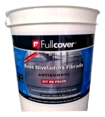 Full Cover Base Niveladora Fibrada Para Microcemento X 12 M2 0