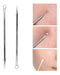 MELY Acne Extractor Kit - Blackhead and Pimple Removal Stainless Steel 0