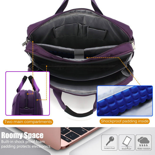 Bolso Bandolera Coolbell P/laptop 17.3 In Dell Alienware 3