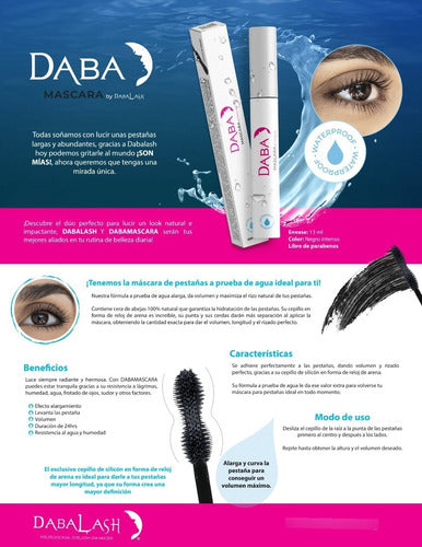 Waterproof Mascara by Dabalash - Lengthening & Volumizing 6