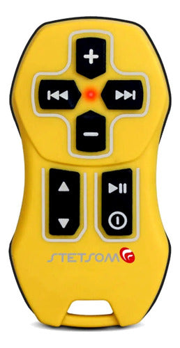 Controle Sx Universal Amarelo Longa Distância Som Automotivo 1