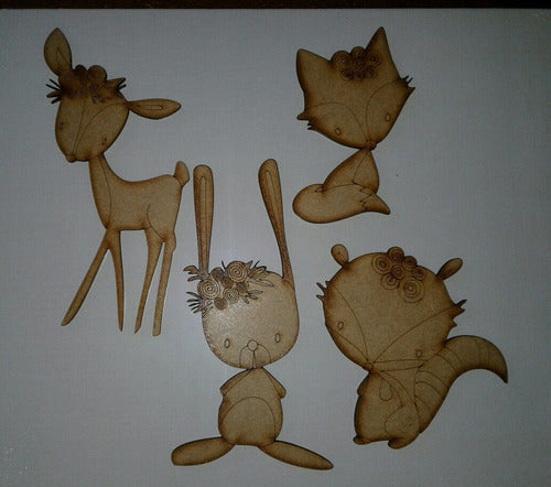 Apliques Infantil Animales Nordicos 1