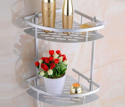 Champú Cesta Ducha Caddy Baño Esquina Rack Almacenamiento So 6