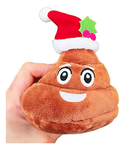 Juguete De Emoji De Caca De Papá Noel Pedo  7 0