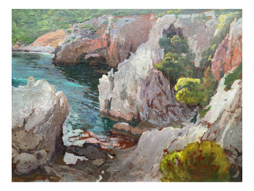 Pedro Blanes Viale - Cala Mediterránea - Lámina 45x30 Cm. 0