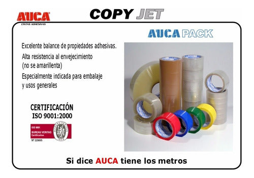 Auca Cinta Impresa Frágil 48 Mm X 50 Metros X 20 Unidades 4