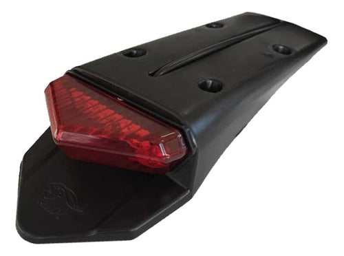 Universal Rear Fender with Red LED 12V AMX 0