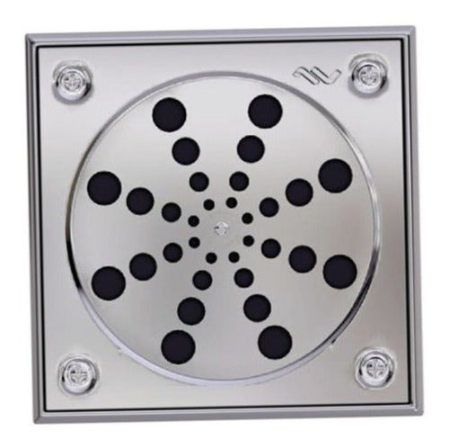 Rohermet Rotating Grate 12x12cm Stainless Steel Frame 6