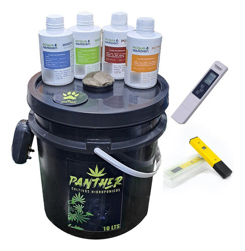 Panther Hydroponics Complete Kit 10L + Nutrients + Meters 0