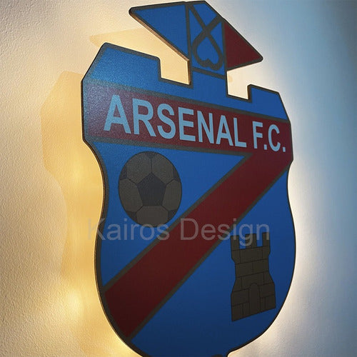 Newells LED Shield Decorative Wall Art + Gift Batteries 18