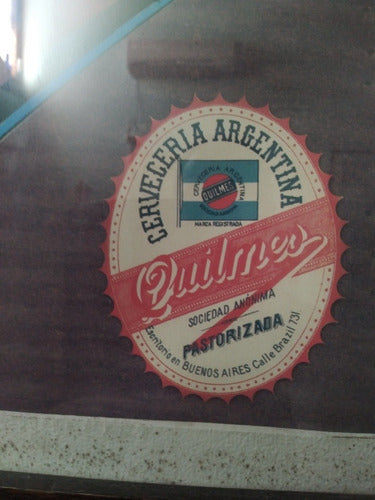 Litografia De Cervecería Quilmes Antigua 2