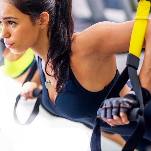 Trx Fita De Treinamento Suspenso Funcional Academia Pilates 7