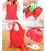 Foldable Strawberry Shopping Bag x50, Holds up to 15kg, Microcentro 6