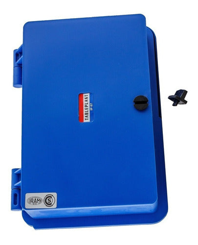 Tableplast Waterproof Plastic Enclosure IP67 208x284x120mm Blue Cabinet 0
