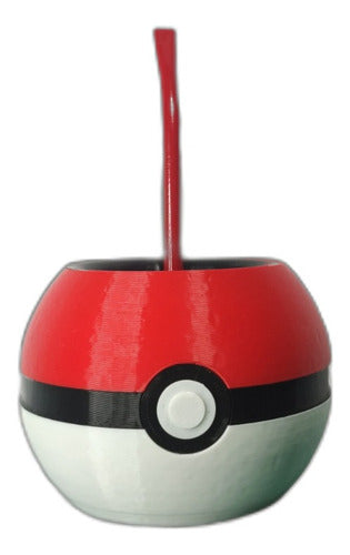 Generic Mate Pokebola Pokémon With Silicone Interior Printed in 3D 0