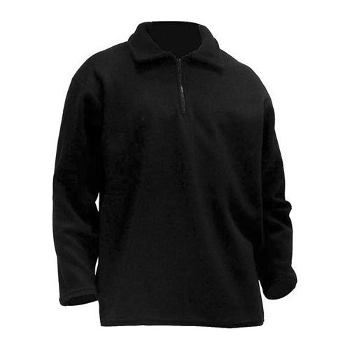 Acero Polar Half-Zip Black Work Sweater - Size 3XL 0