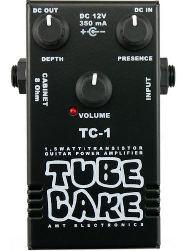 AMT Tube Cake TC-1 1.5W Guitar Amplifier Pedal 0