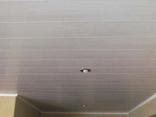PVC Ceiling and Wall Paneling White 200x10mm 2
