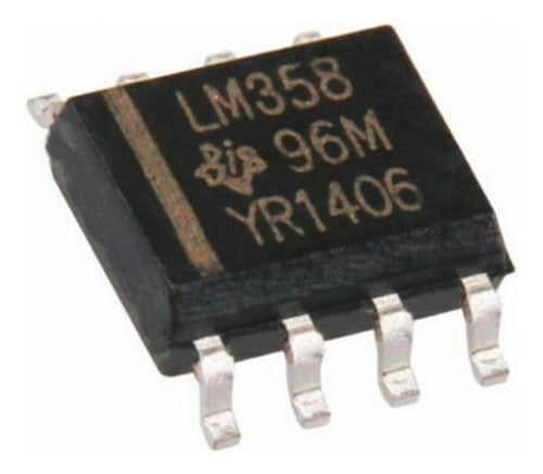 Pack of 10 LM358 Integrated Circuit LM 358 SMD SOP8 - 2GTECH 1