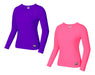 Pack of 2 Women's Long-Sleeve Thermal T-Shirts First Skin by G6 0