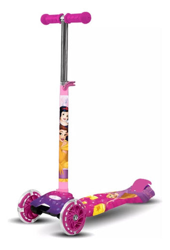 Sebigus Disney Princesses 3-Wheel LED Scooter 1