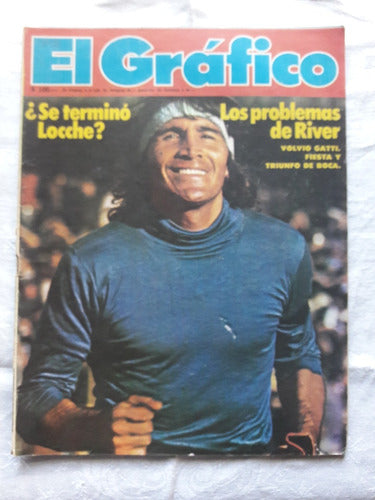 Revista El Grafico N° 2953 Año 1976 Locche Gatti River 0