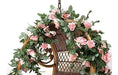 Jinway 2 Unids16ft Falso Rose Vine Garland Flores Artificial 2