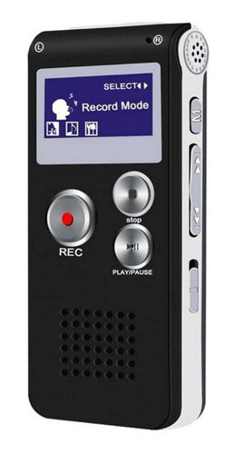 Alelectronic Mini Digital Voice Recorder Journalist Microphone 8GB 0