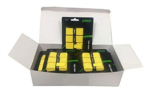 Prince Overgrip Durapro Tennis Padel Yellow Box 3x12=36 0