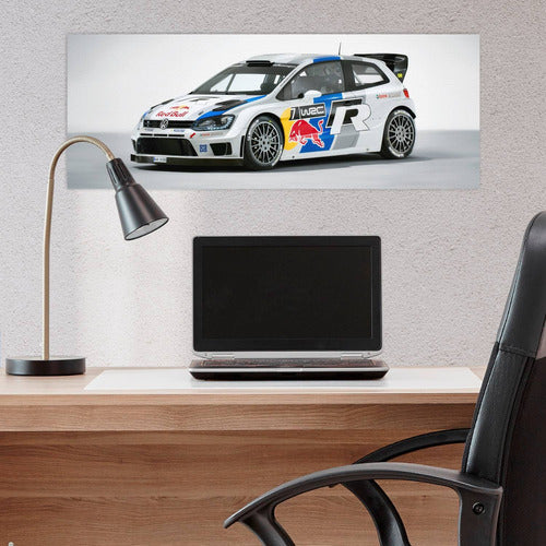 Volkswagen Cuadro 30x80cm Auto 2013 Polo R Wrc 4 951 2