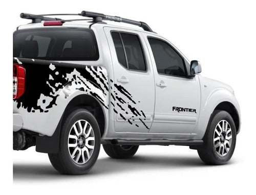 Galatea Designs Nissan Frontier Vinyl Decal Splash 0