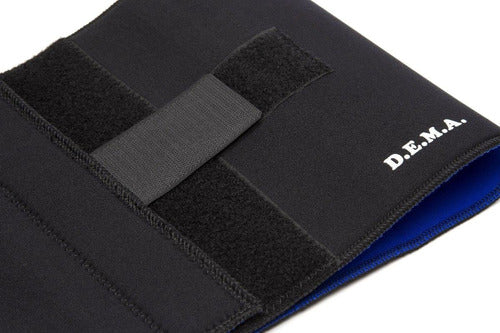 Men's Neoprene Thermal Lumbar Reducer Belt with Containment Rods - D.E.M.A. F043 6
